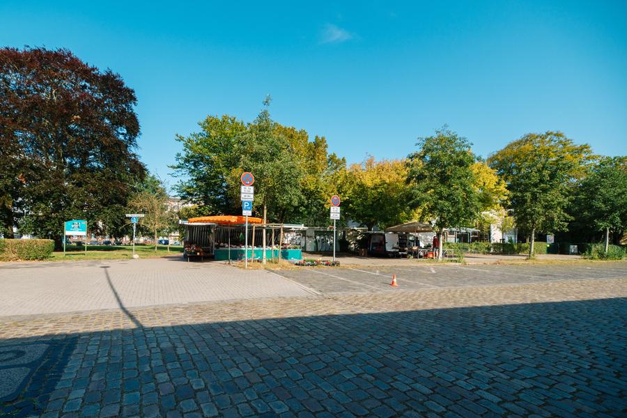 Wochenmarkt Bogenstraße